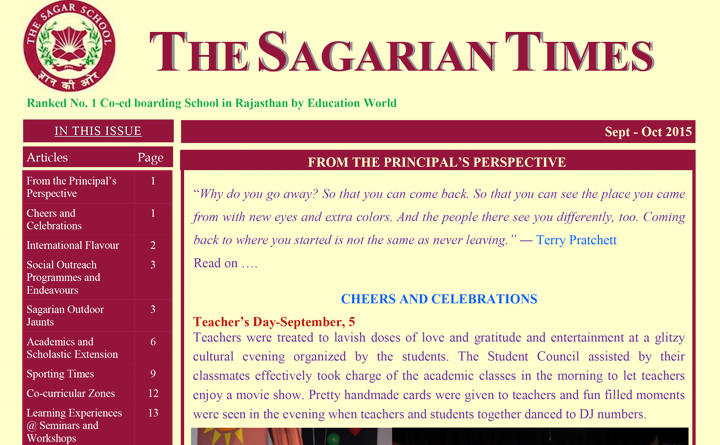 The Sagarian Times September - October 2015