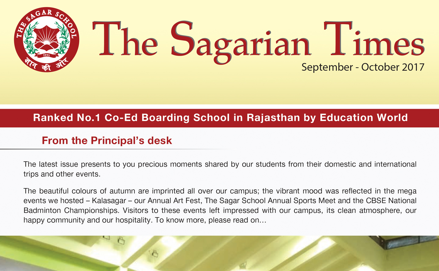 The Sagarian Times September - October 2017