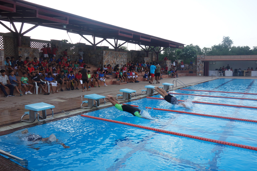 The sagar School Inter House Swimming Championship 2017