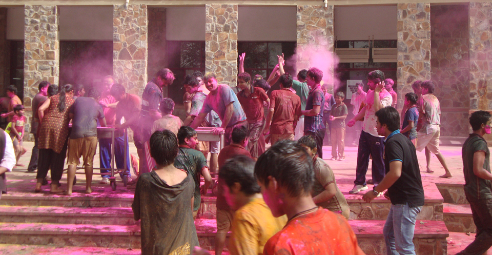 The Sagar School Holi Celebration