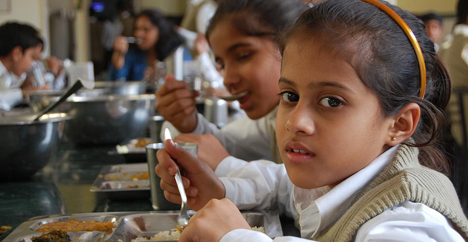 The Sagar School Dininghall Meal