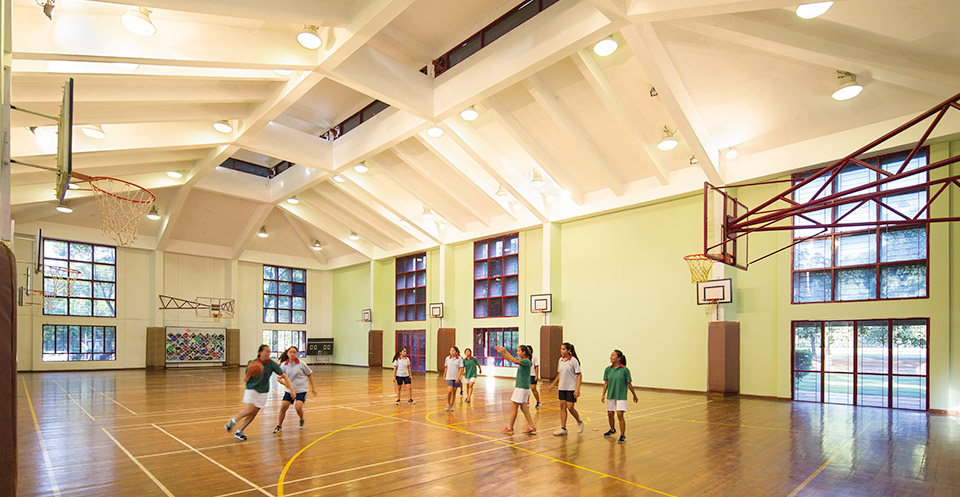 The Sagar School Basketball Court