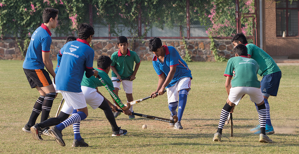 The Sagar School Hockey Field
