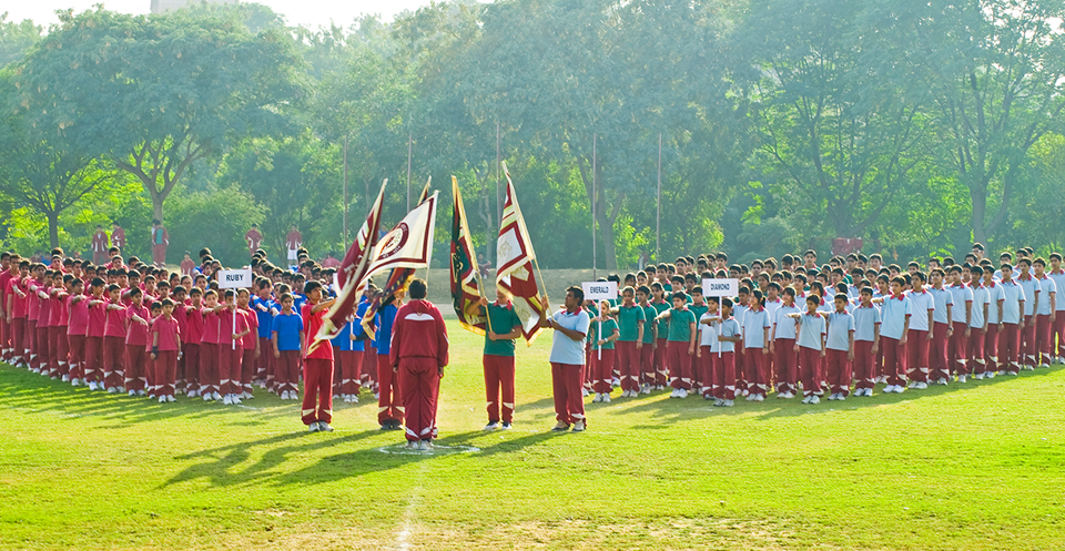 The Sagar School Marching Techniques