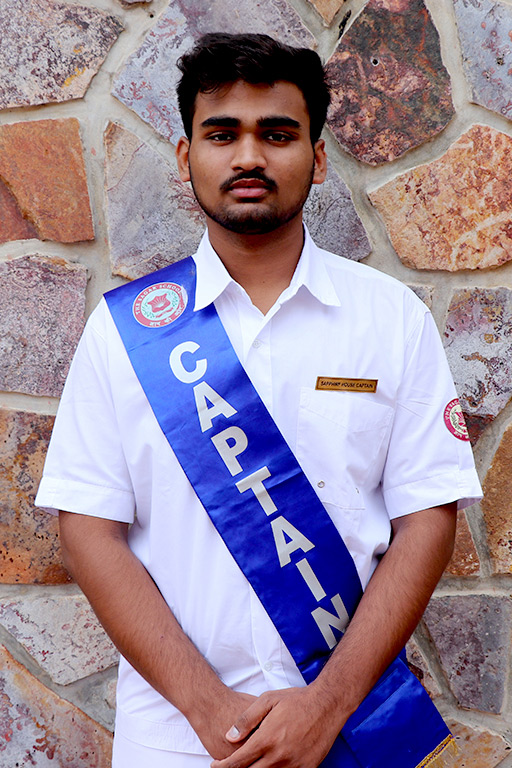 The Sagar School Sapphire House Captain